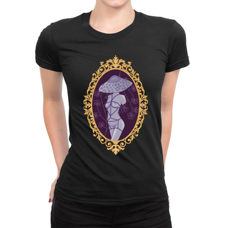 Cottagewhore Parasol Ladies Fitted T-Shirt by cm-arts | Artistshot