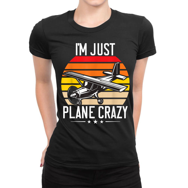 Private Pilot Commercial Passenger Avgeek Aviation Geek T Shirt Ladies Fitted T-Shirt by cm-arts | Artistshot