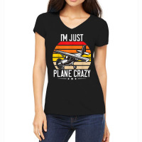 Private Pilot Commercial Passenger Avgeek Aviation Geek T Shirt Women's V-neck T-shirt | Artistshot