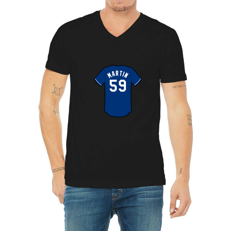 Brett Martin Jersey V-Neck Tee by KennethBlystone | Artistshot