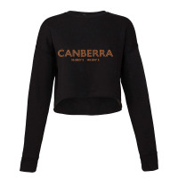 Australia City Coordinates   Canberra Tank Top Cropped Sweater | Artistshot