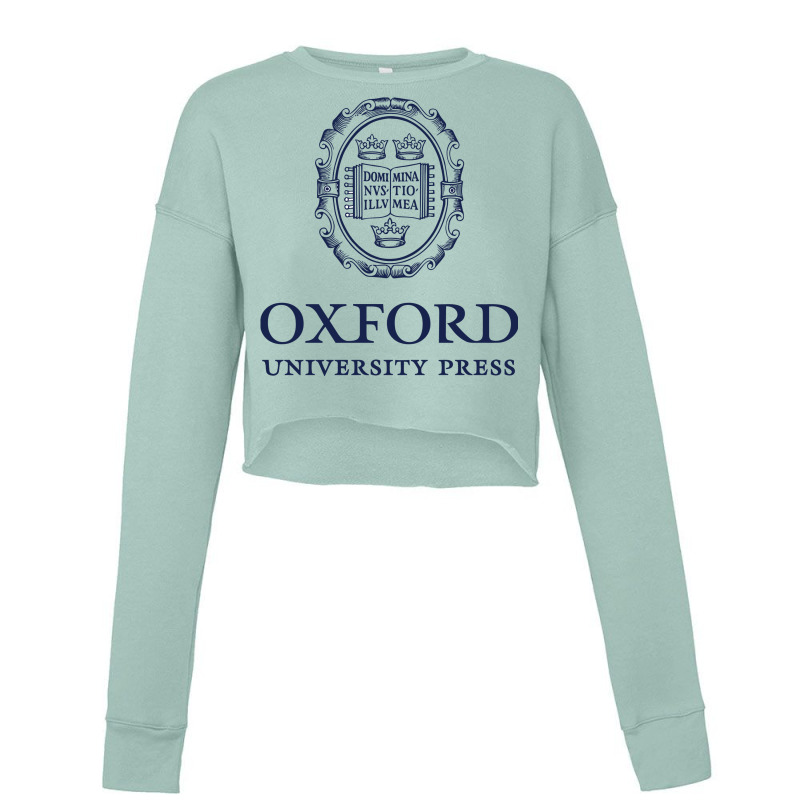 University Of Oxford-university Press Cropped Sweater by nblptri | Artistshot