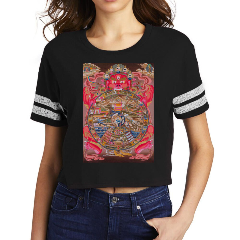 Samsara Classic Scorecard Crop Tee by cm-arts | Artistshot