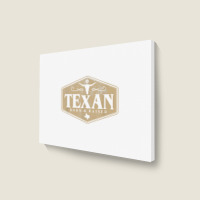 State Of Texas Raised Texan Native Boutique T Shirt Landscape Canvas Print | Artistshot