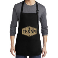 State Of Texas Raised Texan Native Boutique T Shirt Medium-length Apron | Artistshot