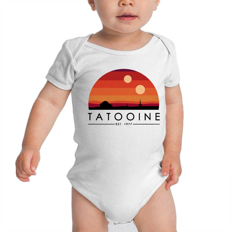 Tatooine Baby Bodysuit by Donkey Apparel | Artistshot