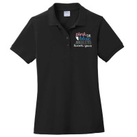 Pink Or Blue Abuelito Loves You Ladies Polo Shirt | Artistshot