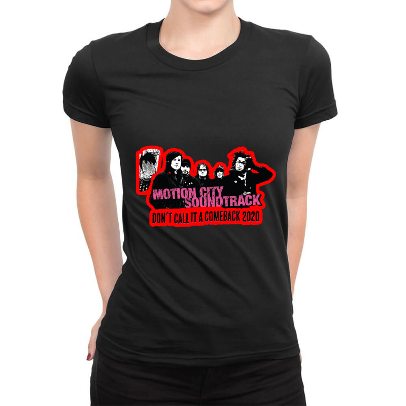 Motion City Soundtrack Tour 2019 2020 Ladies Fitted T-Shirt by nderson | Artistshot