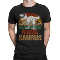 Christmas Mama Saurus T-shirt | Artistshot