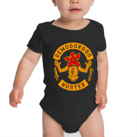 Logotipo Stranger Demogorgon Baby Bodysuit | Artistshot