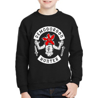 Logotipo Stranger Demogorgon Youth Sweatshirt | Artistshot