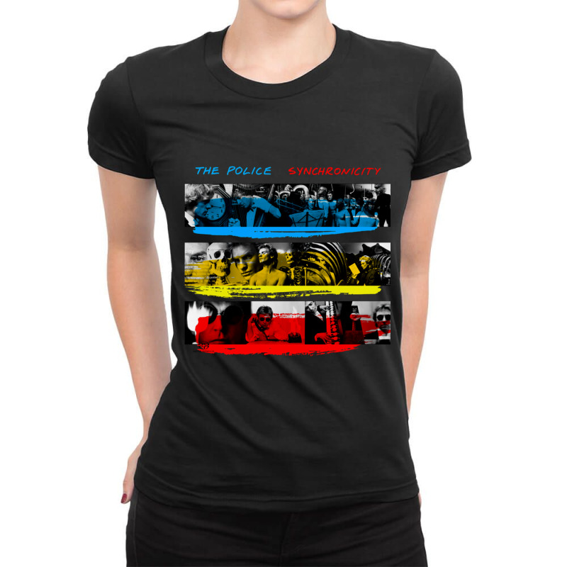 The Police Synchronicity Album Ladies Fitted T-Shirt by cm-arts | Artistshot