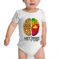 I Love Pi Brain Pi Day Baby Bodysuit | Artistshot