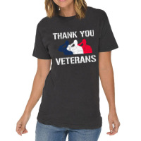 Thank You Veterans Day Salute Military Appreciation Soldiers Sweatshir Vintage T-shirt | Artistshot