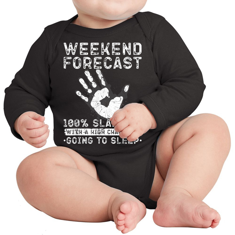 Slap Fight Forecast, Vintage Slap Fighting T Shirt Long Sleeve Baby Bodysuit | Artistshot