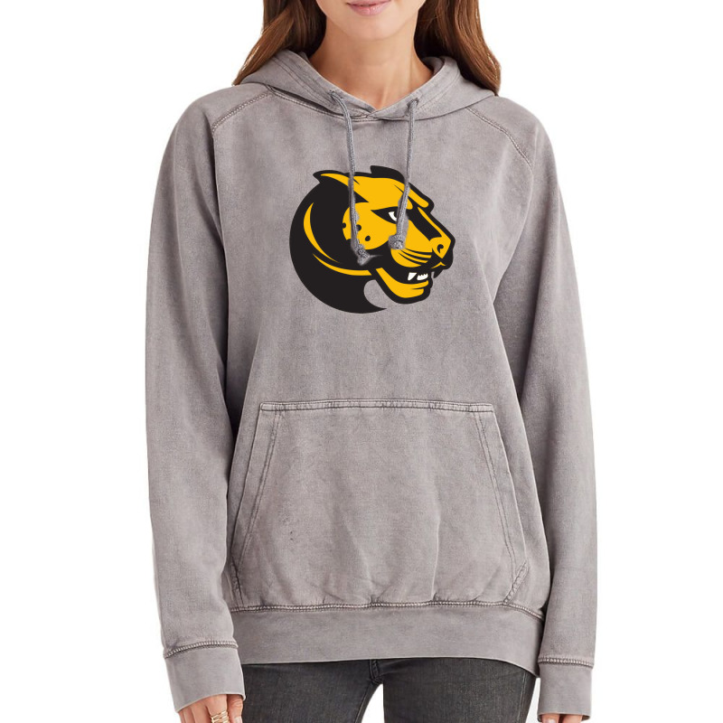 Wentworth Institute Of Technology Leopard Vintage Hoodie by cm-arts | Artistshot