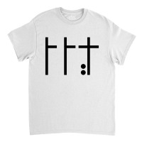 Holy Cross Background White Classic T-shirt | Artistshot