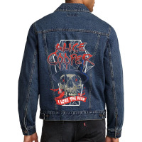 Guitar Music Men Denim Jacket | Artistshot