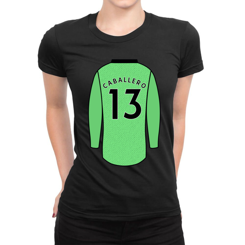 Willy Caballero Jersey Classic Ladies Fitted T-Shirt by BlaineHuynh | Artistshot