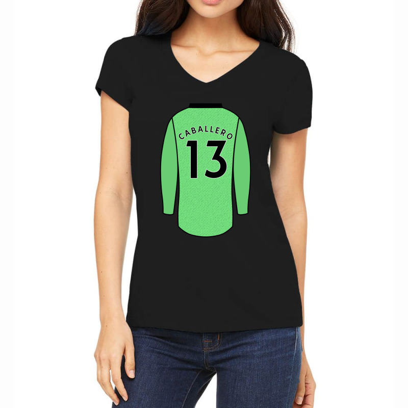 Willy Caballero Jersey Classic Women's V-Neck T-Shirt by BlaineHuynh | Artistshot