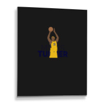 Myles Turner Pacers 1 Metal Print Vertical | Artistshot