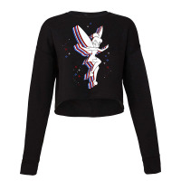 Peter Pan Tinker Bell Americana Cropped Sweater | Artistshot