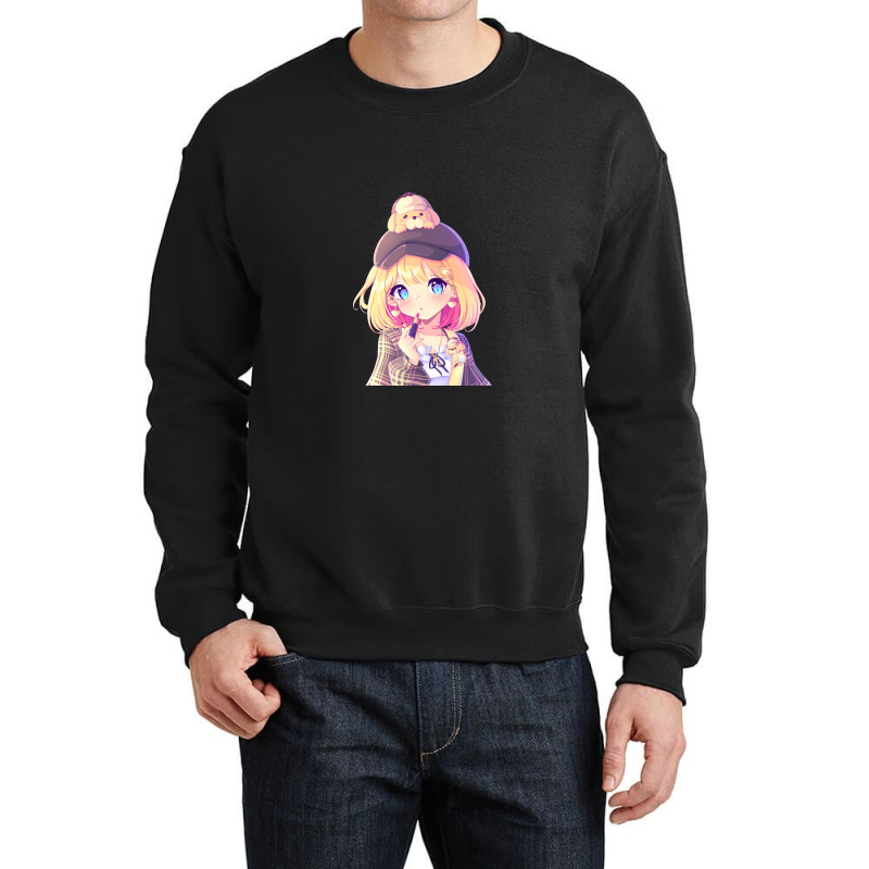 Amelia Watson Crewneck Sweatshirt | Artistshot