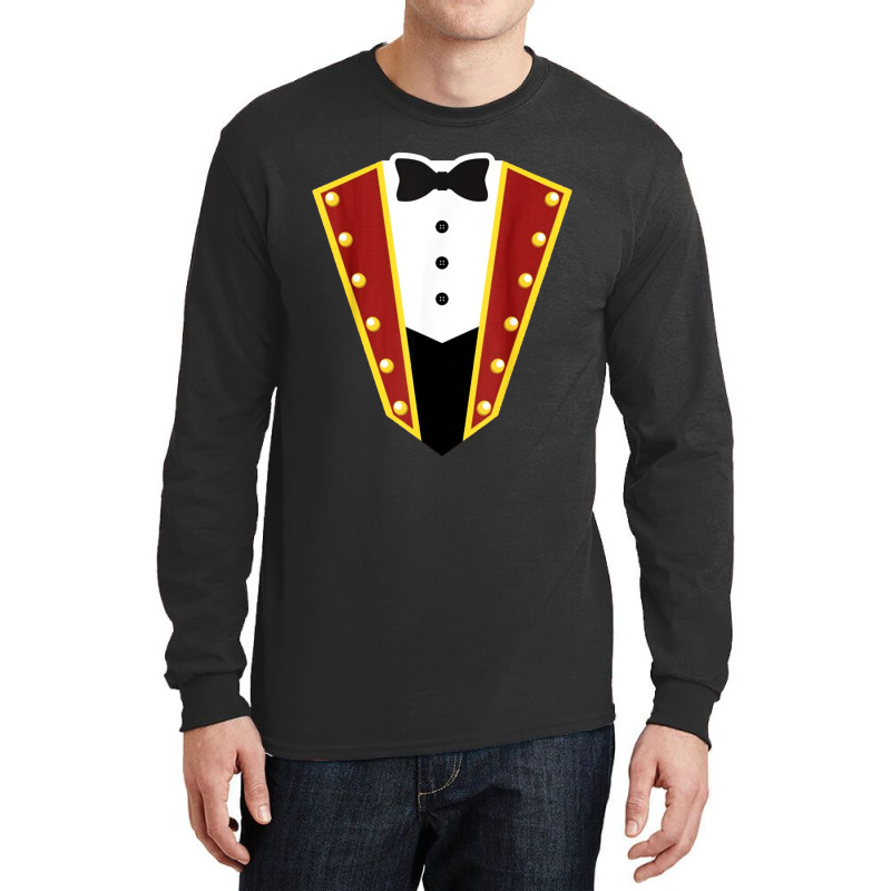 Circus Ringmaster Costume Showman Long Sleeve Shirts by ClickBuy | Artistshot