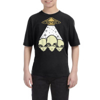 Ufo Abduction Cryptid Lover Unidentified Flying Object T Shirt Youth Tee | Artistshot