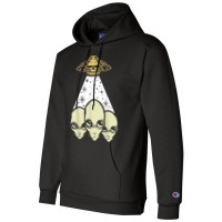 Ufo Abduction Cryptid Lover Unidentified Flying Object T Shirt Champion Hoodie | Artistshot