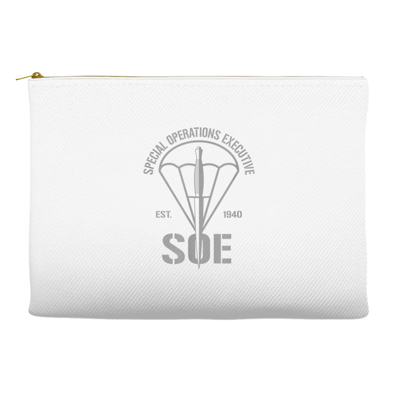 British Ww2 Special Operations Executive (soe) T Shirt Accessory Pouches | Artistshot