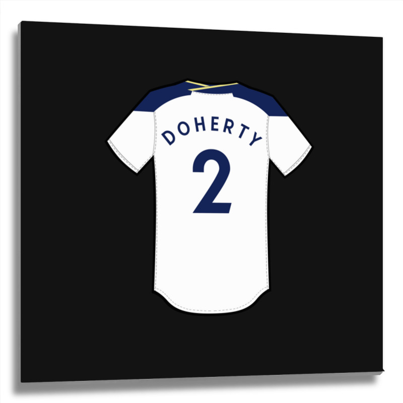 Matt Doherty Jersey Zipped Metal Print Square | Artistshot