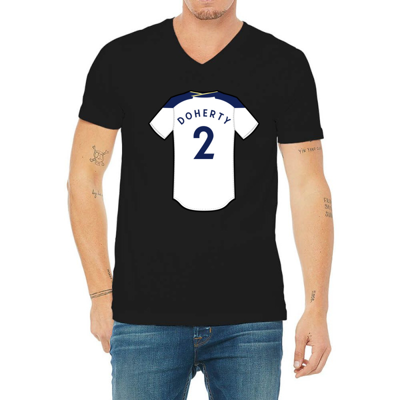 Matt Doherty Jersey Zipped V-neck Tee | Artistshot