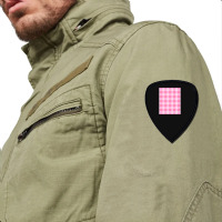 Preppy, Pink, Aesthetic, Gingham, Preppy Aesthetic Graphic Shield S Patch | Artistshot