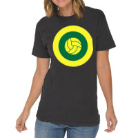 Yellow And Green Football Colours Classic Vintage T-shirt | Artistshot