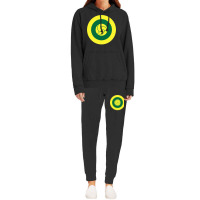 Yellow And Green Football Colours Classic Hoodie & Jogger Set | Artistshot