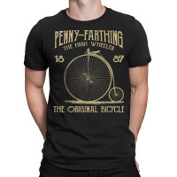 Penny Farthing Bike Retro Vintage Bicycle T-shirt | Artistshot