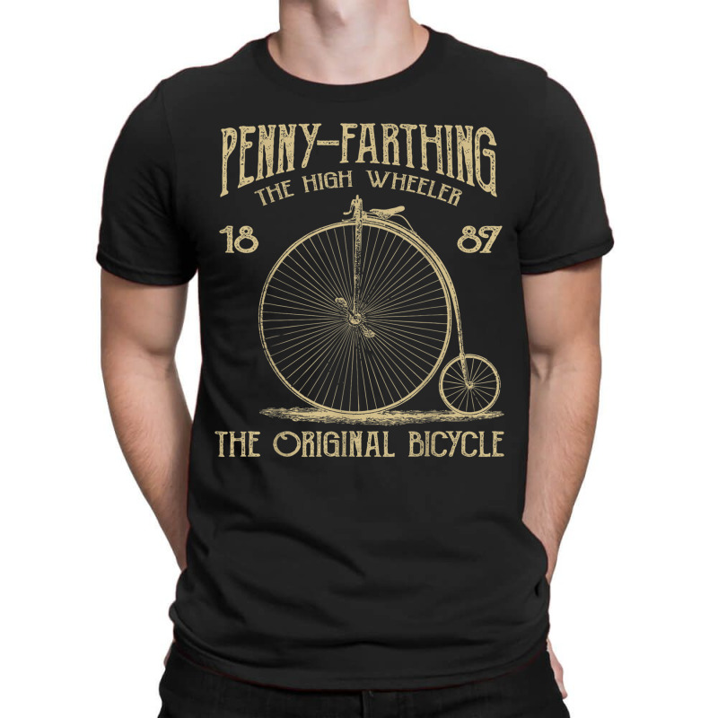 Penny Farthing Bike Retro Vintage Bicycle T-shirt | Artistshot