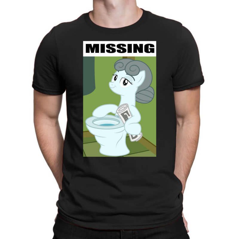 Missing Toilet Pony Horse Thing T-Shirt by cm-arts | Artistshot