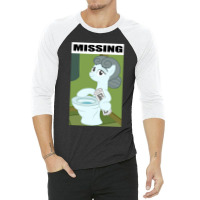 Missing Toilet Pony Horse Thing 3/4 Sleeve Shirt | Artistshot