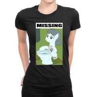 Missing Toilet Pony Horse Thing Ladies Fitted T-shirt | Artistshot