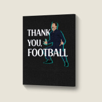 Mauricio Pochettino Thank You Football Essential Portrait Canvas Print | Artistshot