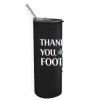 Mauricio Pochettino Thank You Football Essential Skinny Tumbler | Artistshot