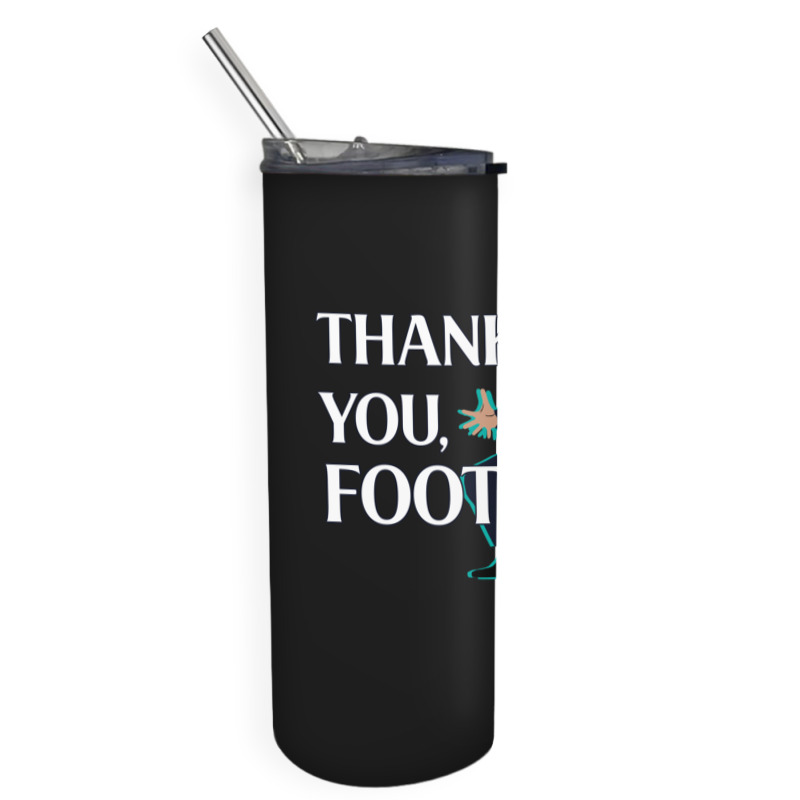 Mauricio Pochettino Thank You Football Essential Skinny Tumbler | Artistshot