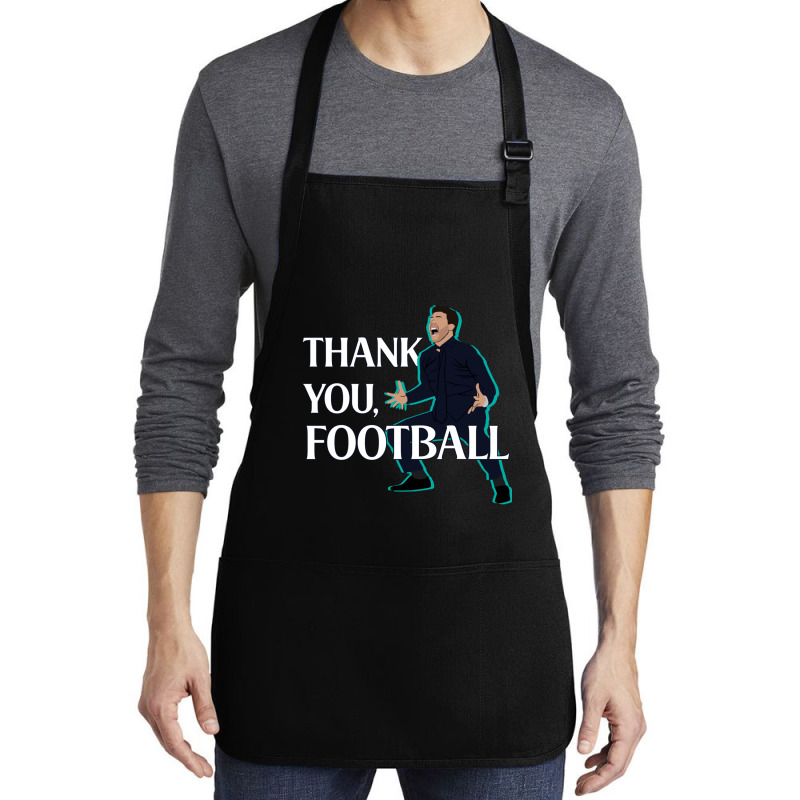 Mauricio Pochettino Thank You Football Essential Medium-length Apron | Artistshot