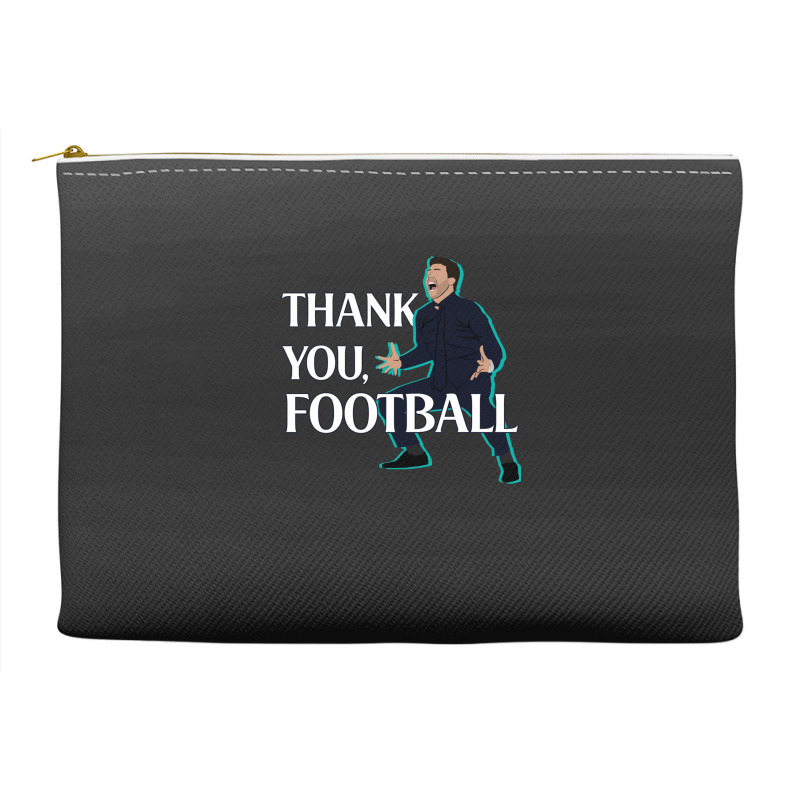 Mauricio Pochettino Thank You Football Essential Accessory Pouches | Artistshot