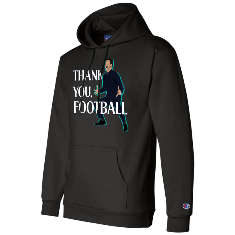 Mauricio Pochettino Thank You Football Essential Champion Hoodie | Artistshot