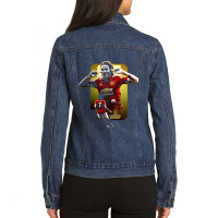 The Premiere Player Essential Ladies Denim Jacket | Artistshot