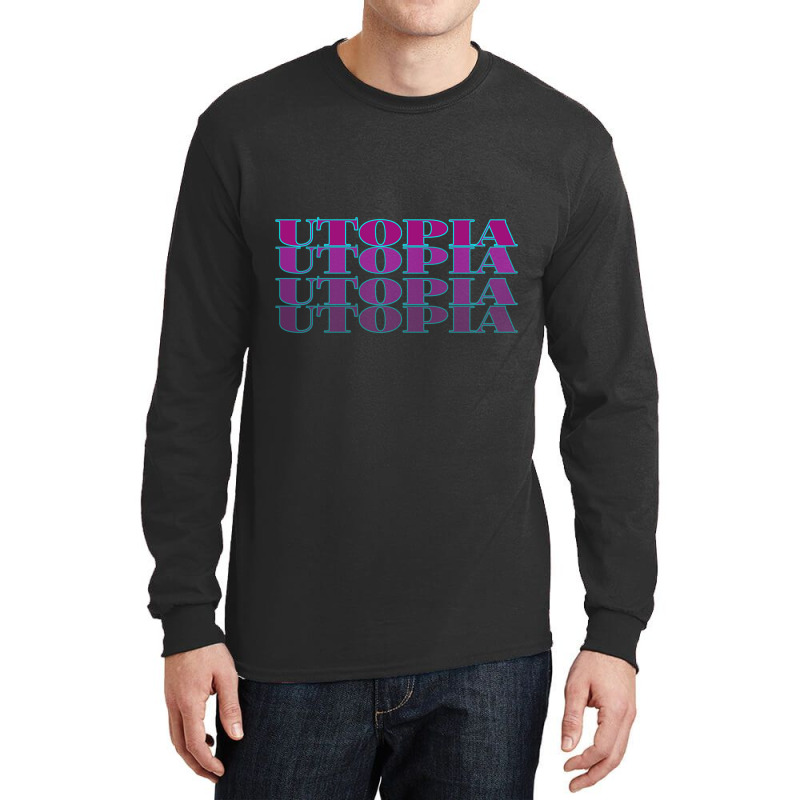 Utopia Long Sleeve Shirts by cm-arts | Artistshot