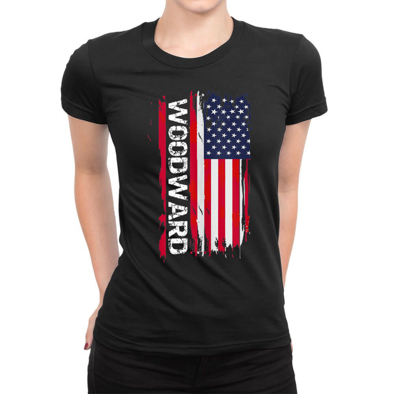 Woodward City Tank Top Ladies Fitted T-Shirt by buske | Artistshot